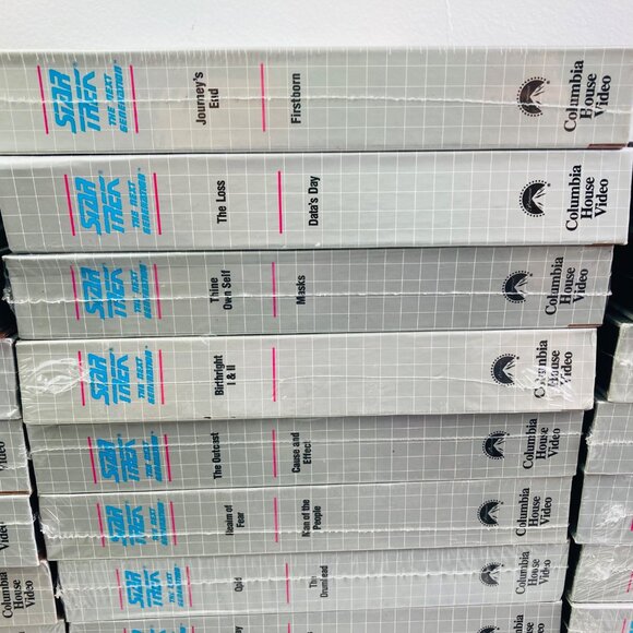 Star Trek The Next Generation VHS Collector's Edition Lot of 49 New & Sealed * - Picture 8 of 13